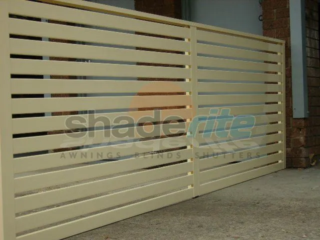 Aluminium louvre awning installation, Sydney