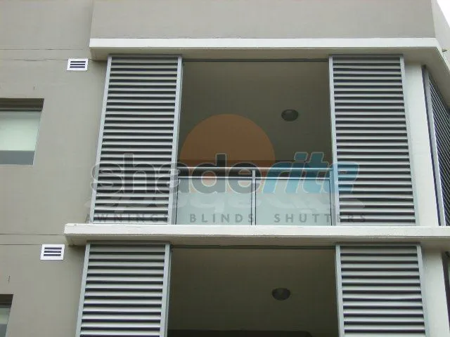 Aluminium louvre awning installation, Sydney