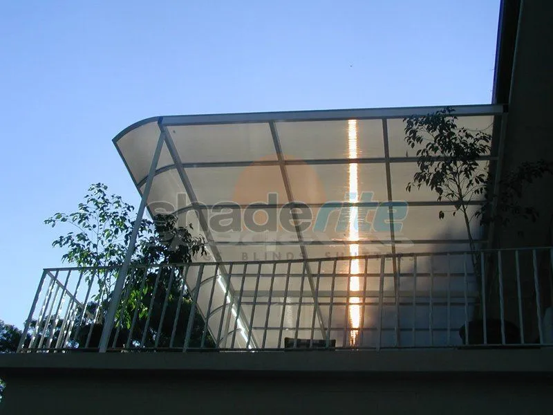 Polycarbonate awning installation, Sydney