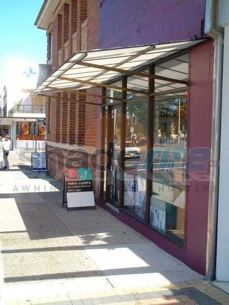 Polycarbonate awning installation in Collaroy, Sydney