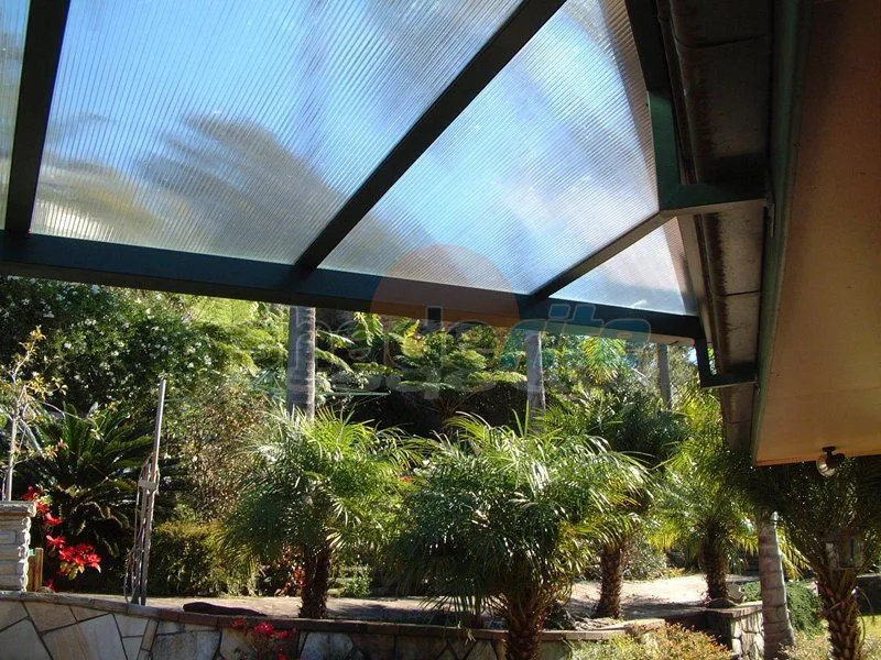 Polycarbonate awning installation in Narrabeen, Sydney