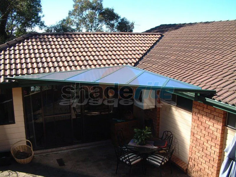 Polycarbonate awning installation in Narrabeen, Sydney