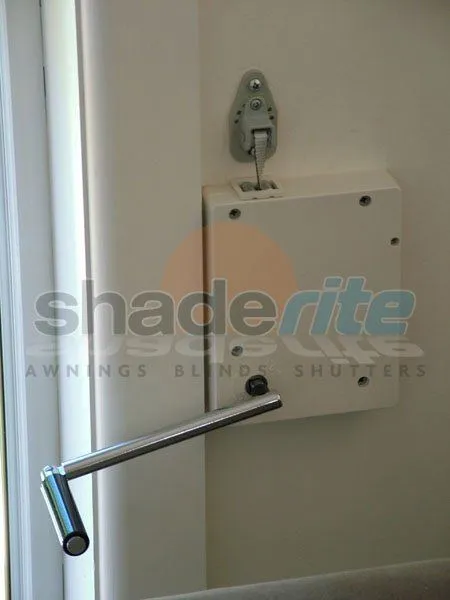 Drop arm awning installation, Sydney