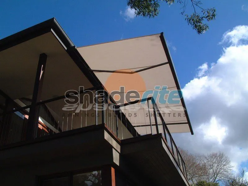 Folding arm retractable awning installation in Mosman, Sydney