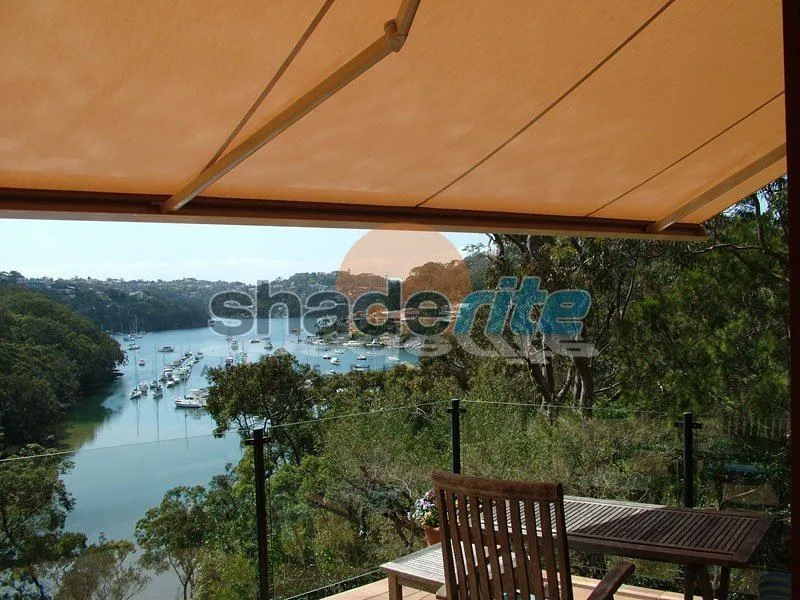 Folding arm retractable awning installation, Sydney