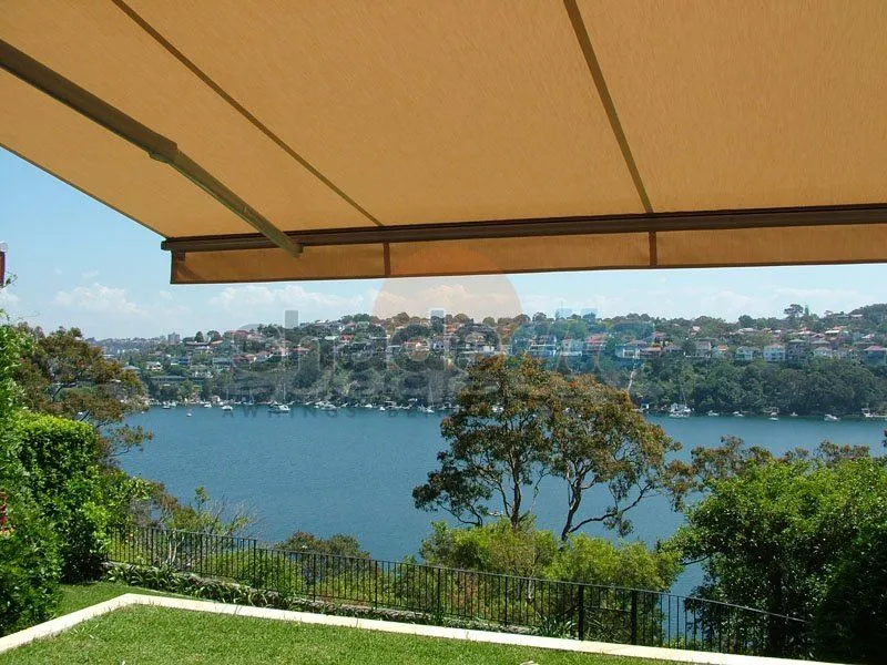 Folding arm retractable awning installation, Sydney