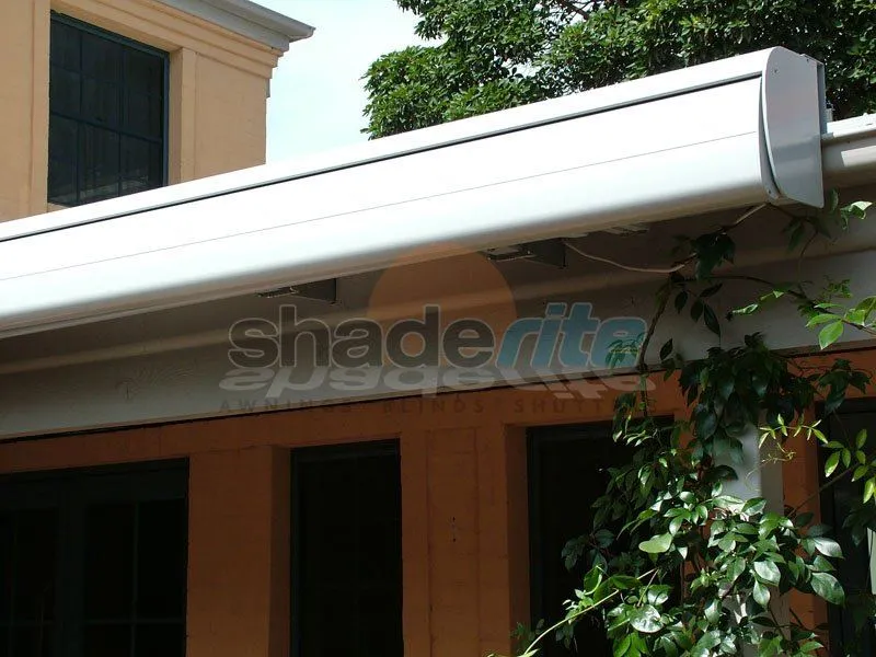 Folding arm retractable awning installation, Sydney