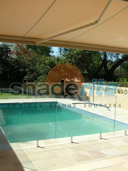 Folding arm retractable awning installation, Sydney