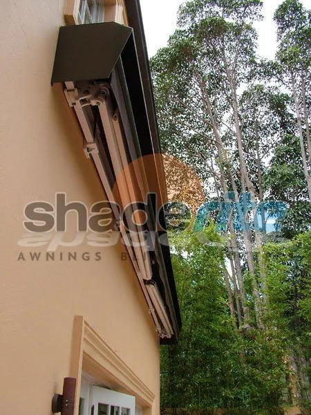Folding arm retractable awning installation, Sydney