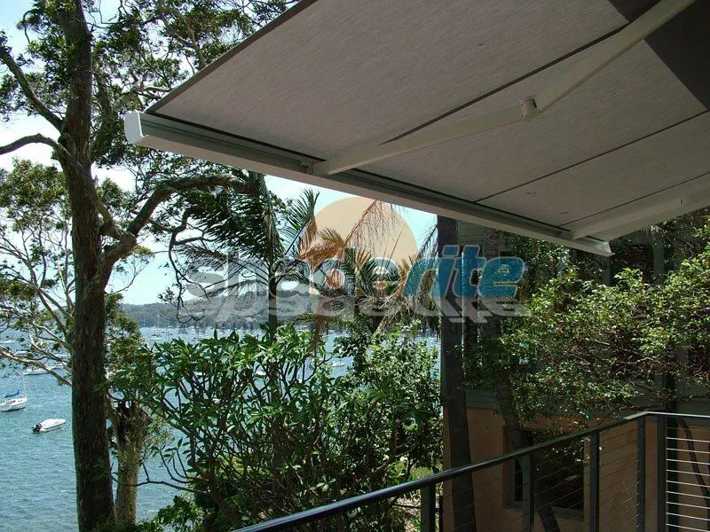 Folding arm retractable awning installation, Sydney