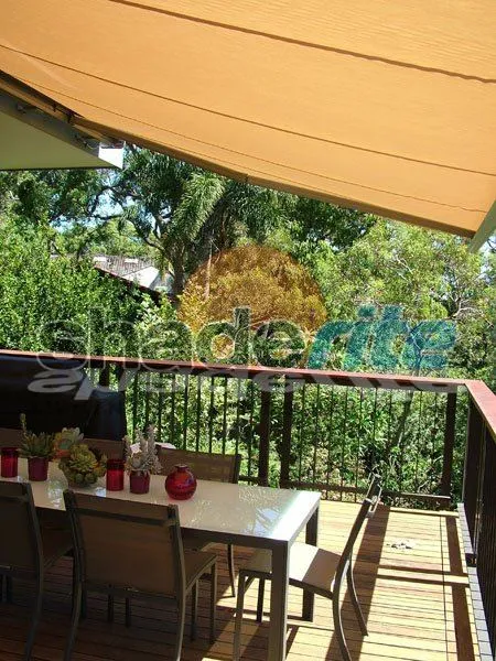 Folding arm retractable awning installation, Sydney
