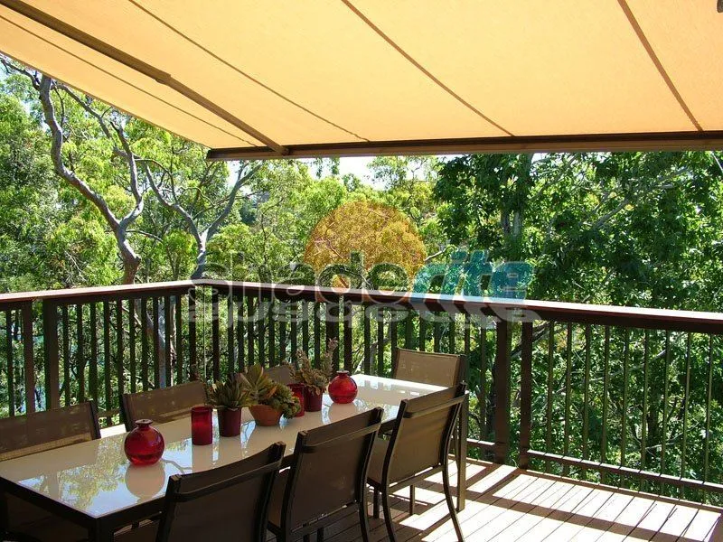 Folding arm retractable awning installation, Sydney