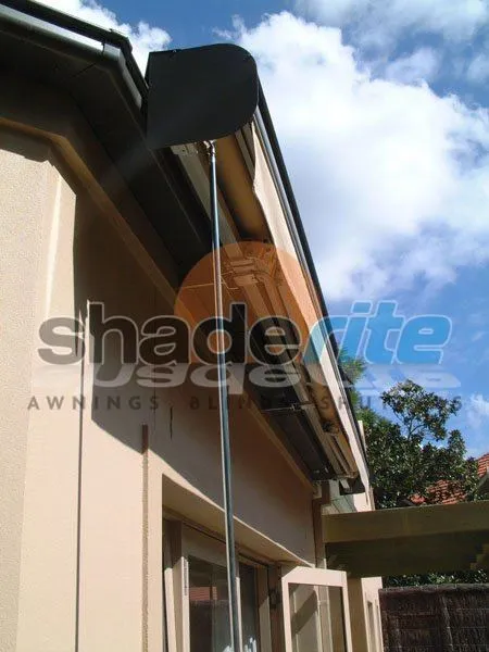 Folding arm retractable awning installation, Sydney