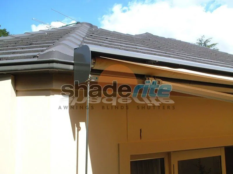 Folding arm retractable awning installation, Sydney