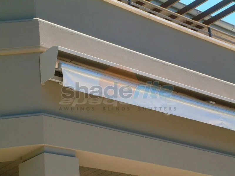 Folding arm retractable awning installation in Hunters Hill, Sydney