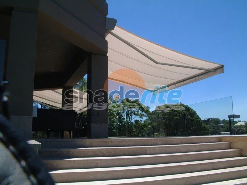 Folding arm retractable awning installation in Hunters Hill, Sydney