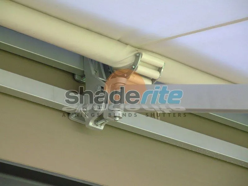 Folding arm retractable awning installation in Hunters Hill, Sydney