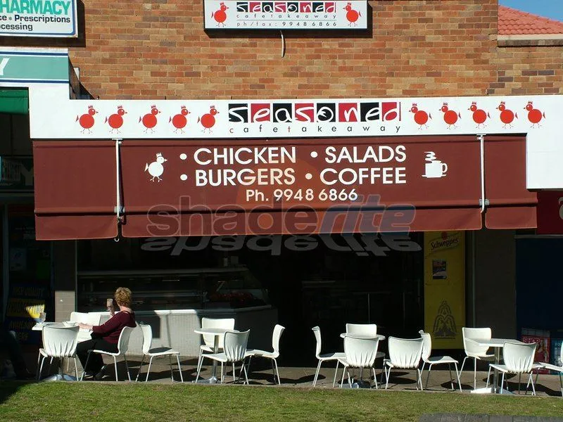 Straight drop awning installation, Sydney