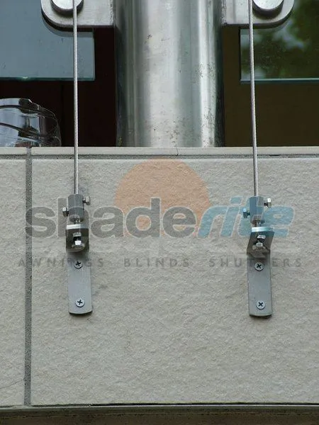 Straight drop awning installation, Sydney