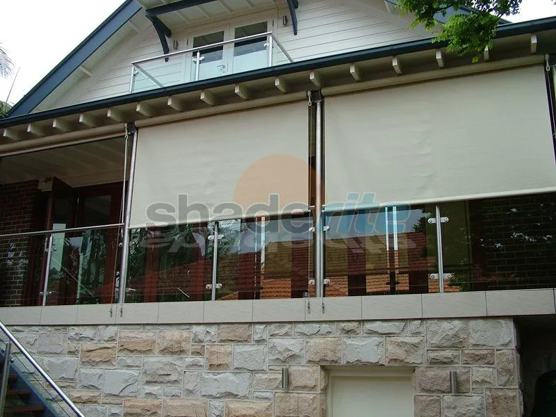 Straight drop awning installation, Sydney