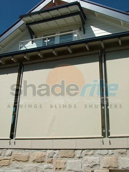 Straight drop awning installation, Sydney