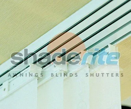 Panel glide blind installation, Sydney