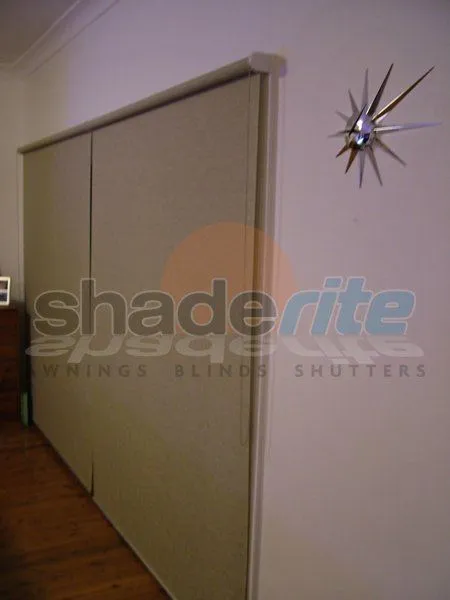 Roller / Holland blind installation, Sydney