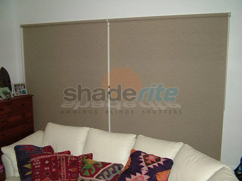 Roller / Holland blind installation, Sydney