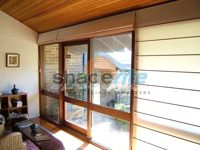 Roman blind installation, Sydney