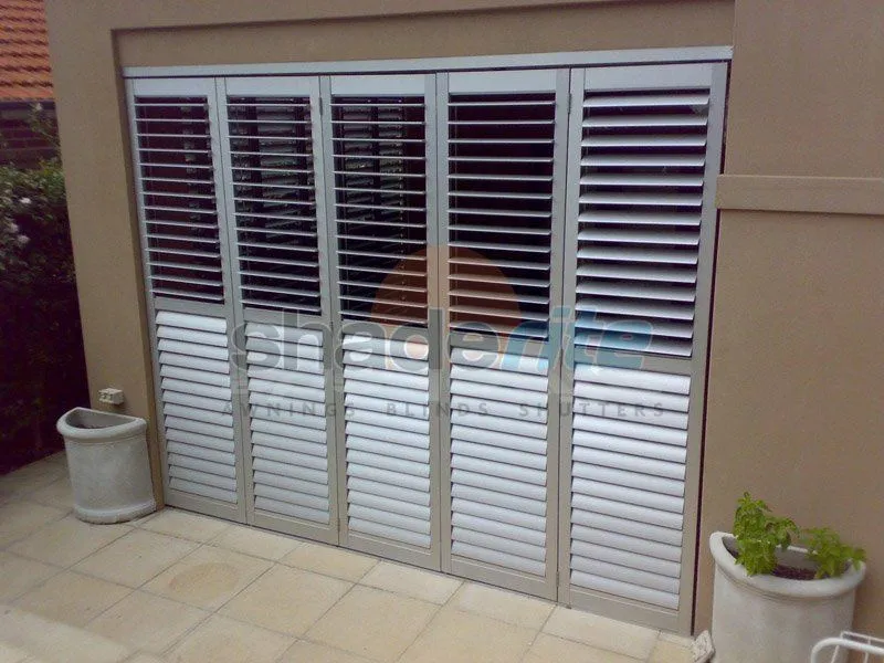 Aluminium shutter installation, Sydney