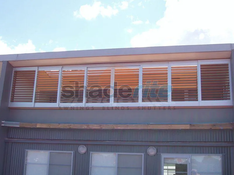 Aluminium shutter installation, Sydney