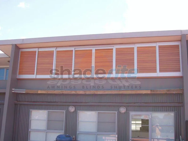 Aluminium shutter installation, Sydney