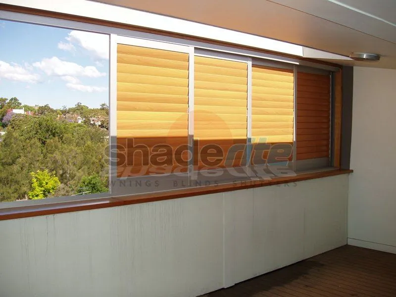 Aluminium shutter installation, Sydney