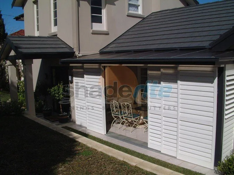 Aluminium shutter installation in Greenwich, Sydney