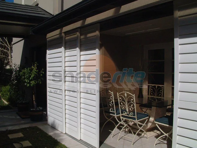 Aluminium shutter installation in Greenwich, Sydney
