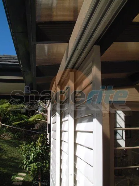Aluminium shutter installation in Greenwich, Sydney