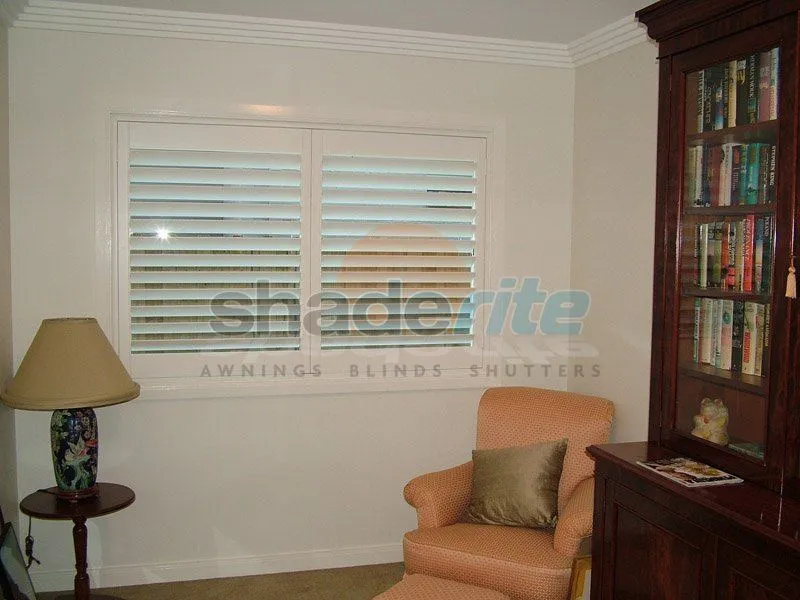 Timber plantation shutter installation, Sydney