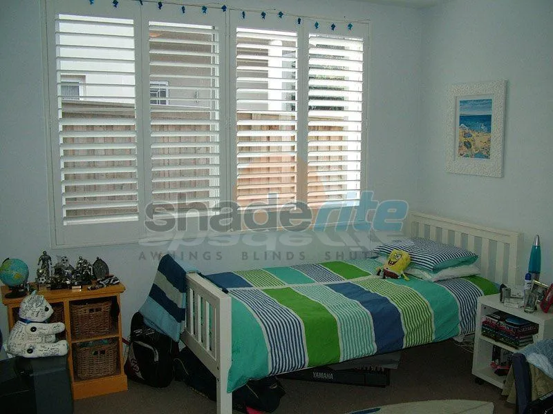 Timber plantation shutter installation, Sydney
