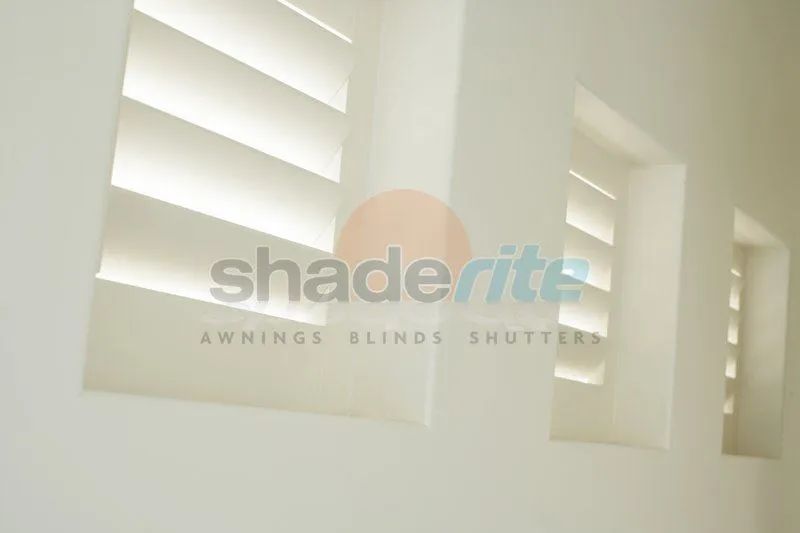 Timber plantation shutter installation, Sydney